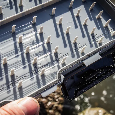 Preston Absolute All-Round Hooklength Box 20–40 Compartments ABS Water-resistant