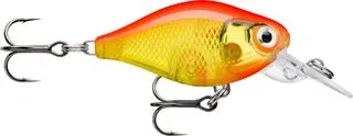 Rapala X-Light Crank Crankbaits 3.5cm 1.8m 4g GFR (Gold Fluorescent Red)