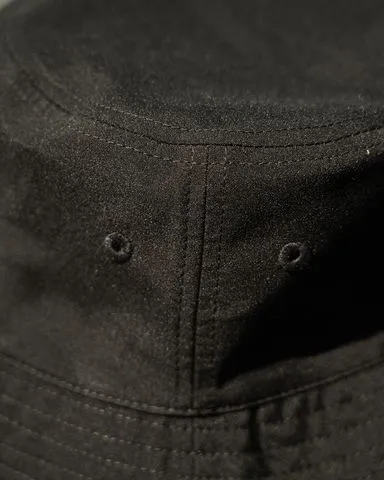 Black Cat Bucket Hat Black/Yellow 100% Polyester