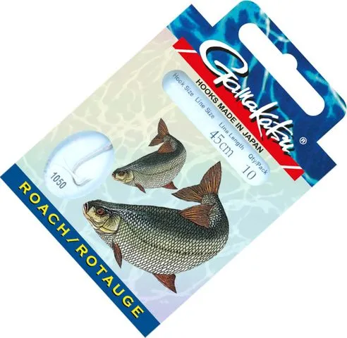 Gamakatsu Roach Ready-made Rig LS-1050 45cm 10pcs Monofilament