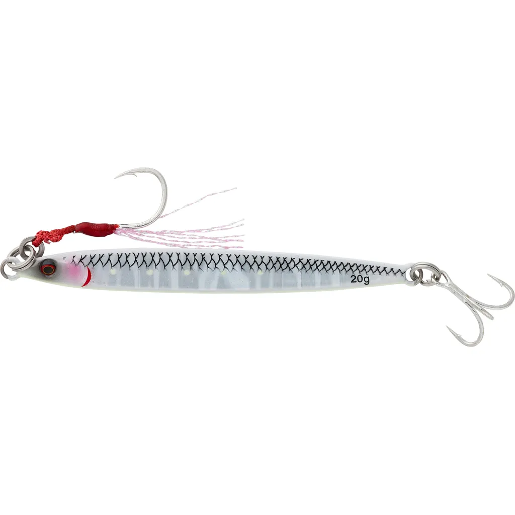 Savage Gear Sardine Slider Micro Meeresköder 8.5cm 20g White Glow