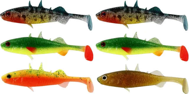 Westin Stanley the Stickleback Shadtail 5.5cm 1.5g Dark Water Mix