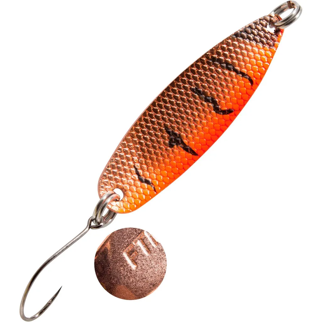 FTM Spoon Hammer 3.8cm 3.2g Kupfer-Orange Schwarz/Kupfer