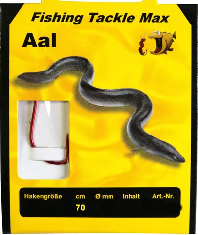 FTM Aalhaken Vorfach 94267 0.4mm 8Stk. #1/0