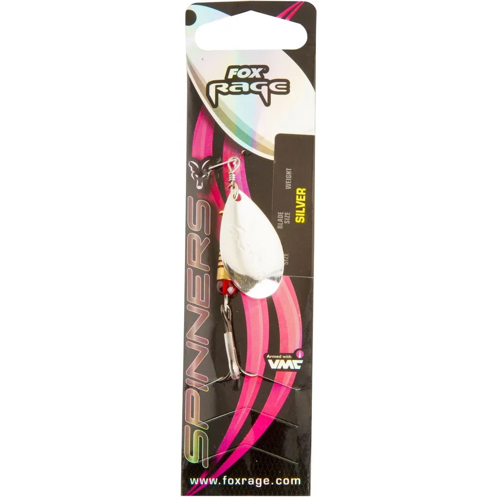 Fox Rage Blade French Spinner 9.6g Silver Perch UV 14cm