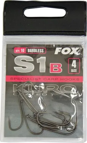 Fox Kuro S1 Series Hooks 4 Straight