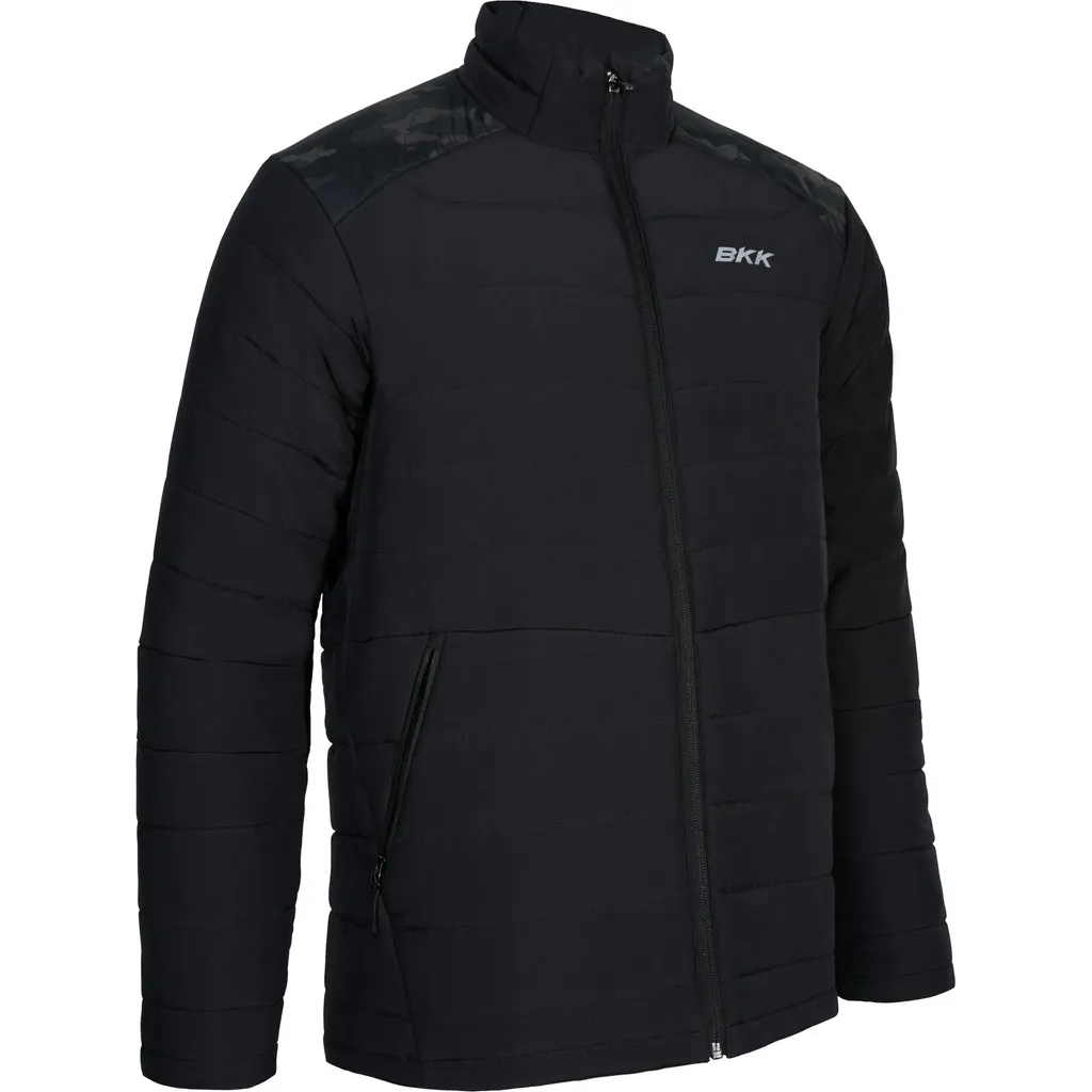 BKK Quilted Jacket-Black/Camo M
