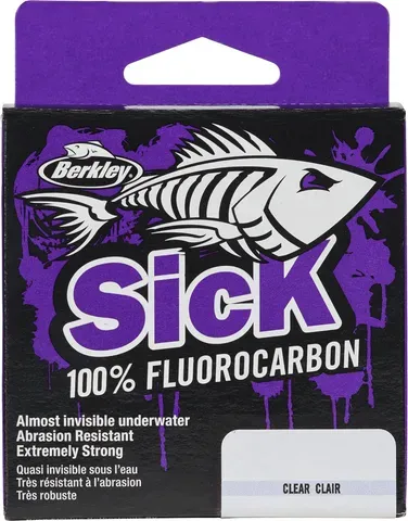 Berkley Sick Fluorocarbon Leader 0.40mm 12.6kg 50m Clear