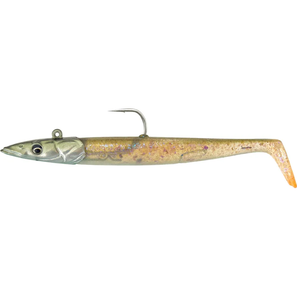 Savage Gear Sandeel V2 Gummiköder 18cm 86g Clear Sandeel