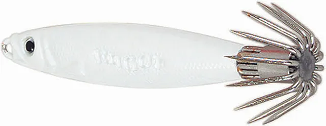 Ragot Turlutte Plombee Lure 60g White