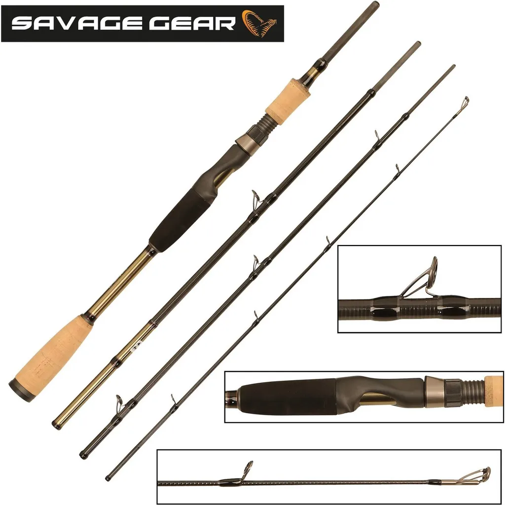 Savage Gear Roadrunner XLNT2 Spinnrute 2.13m 3–16g 4pc