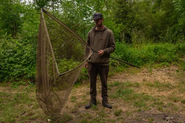 Fox Horizon X3S Landing Net 117cm Carbon Khaki Mesh