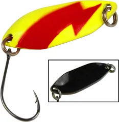 FTM Spoon Spark 2.9cm 2.5g Gelb/Schwarz Mit Blitz