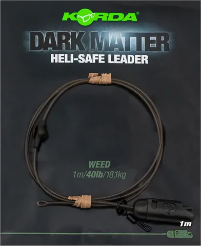 Korda Dark Matter Leader Heli Safe 100cm 18.1kg Kraut