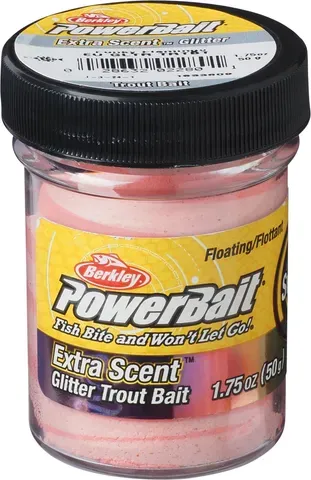 Berkley PowerBait Trout Dough Bait Swirls Funky Flamingo