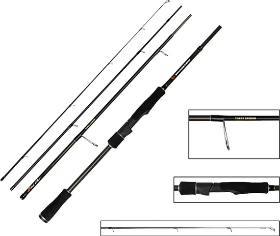 Savage Gear Hitch Hiker Spinning Rod 2.13m 30–70g 4pc