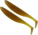 Westin ShadTeez Softbait 14cm 17g 2pc Motoroil Goldfarben