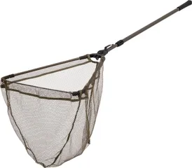 Zebco Teleskopischer Kescher 200cm 50x50cm Khaki