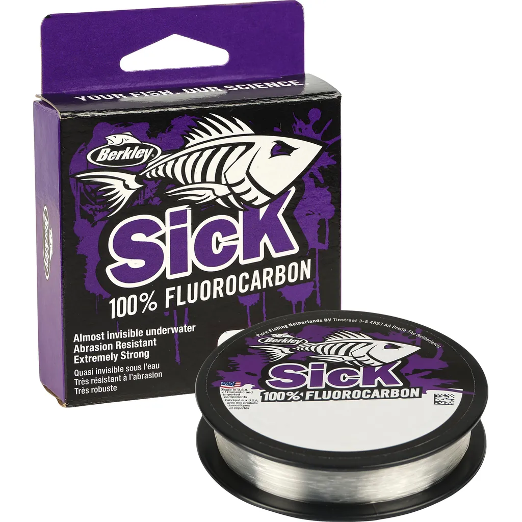 Berkley Sick FC Leader Clear Fluorcarbon Line 0.35mm 10kg 50m