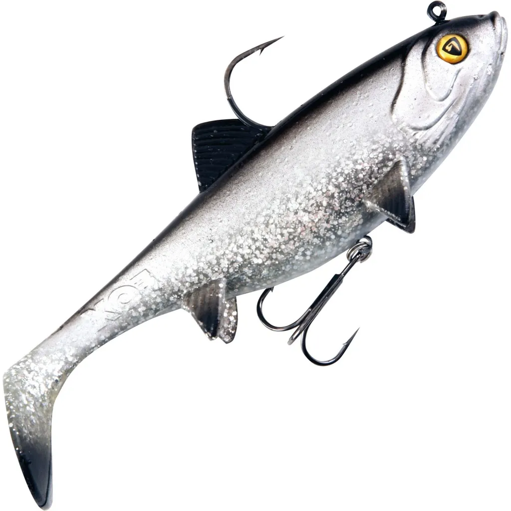 Fox Rage Replicant wobble Swimbait 14cm 55g Silver Bleak