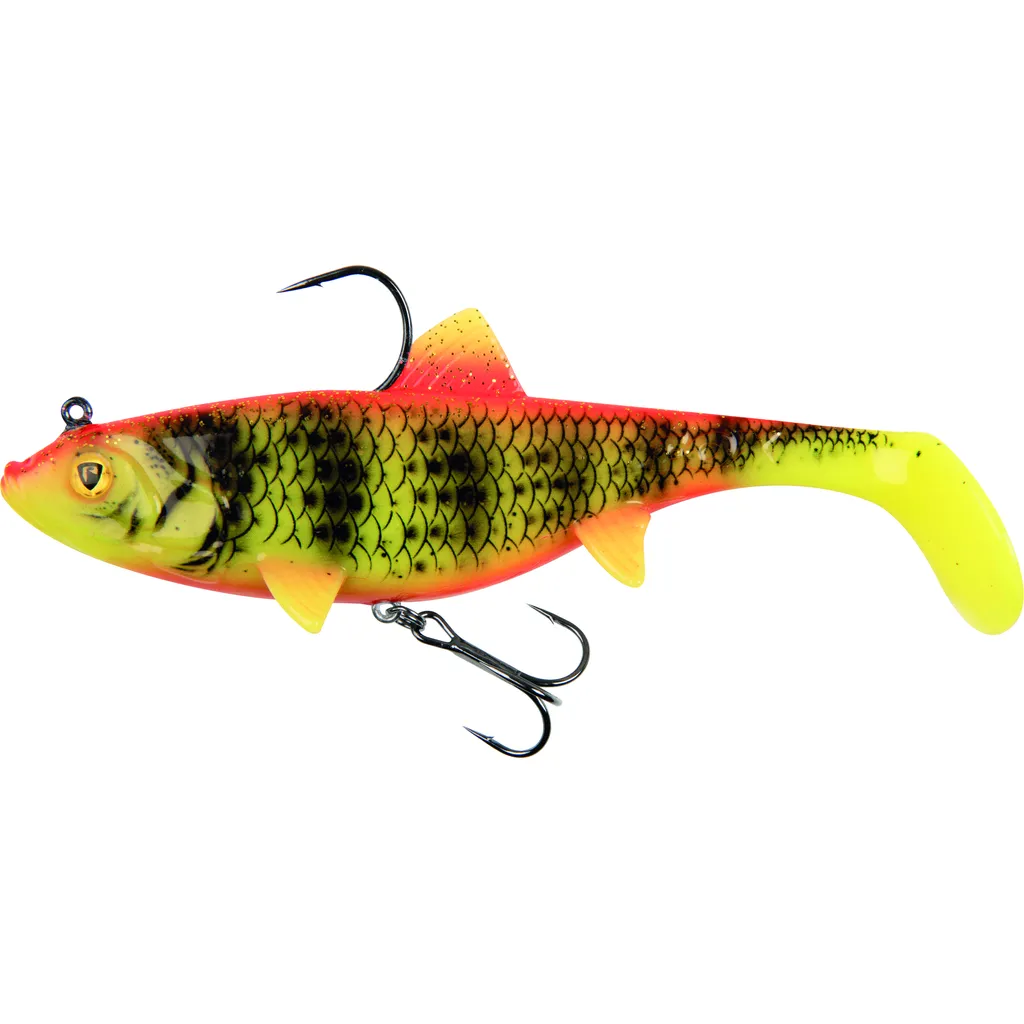 Fox Rage Replicant Wobble Swimbait 18cm 90g UV Bright Perch