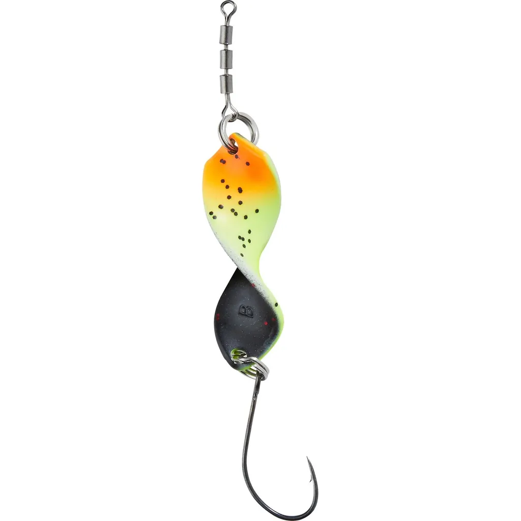 Balzer Shooter Spoon Blinker 4cm 6g Schwarz Orange