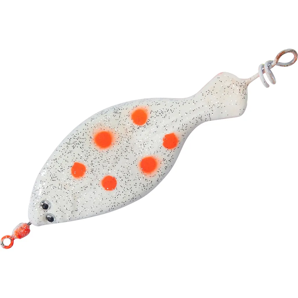 Balzer Edition Sea Anti-Tangle Plattfisch Blinker Gewicht 80g Leucht- Orange