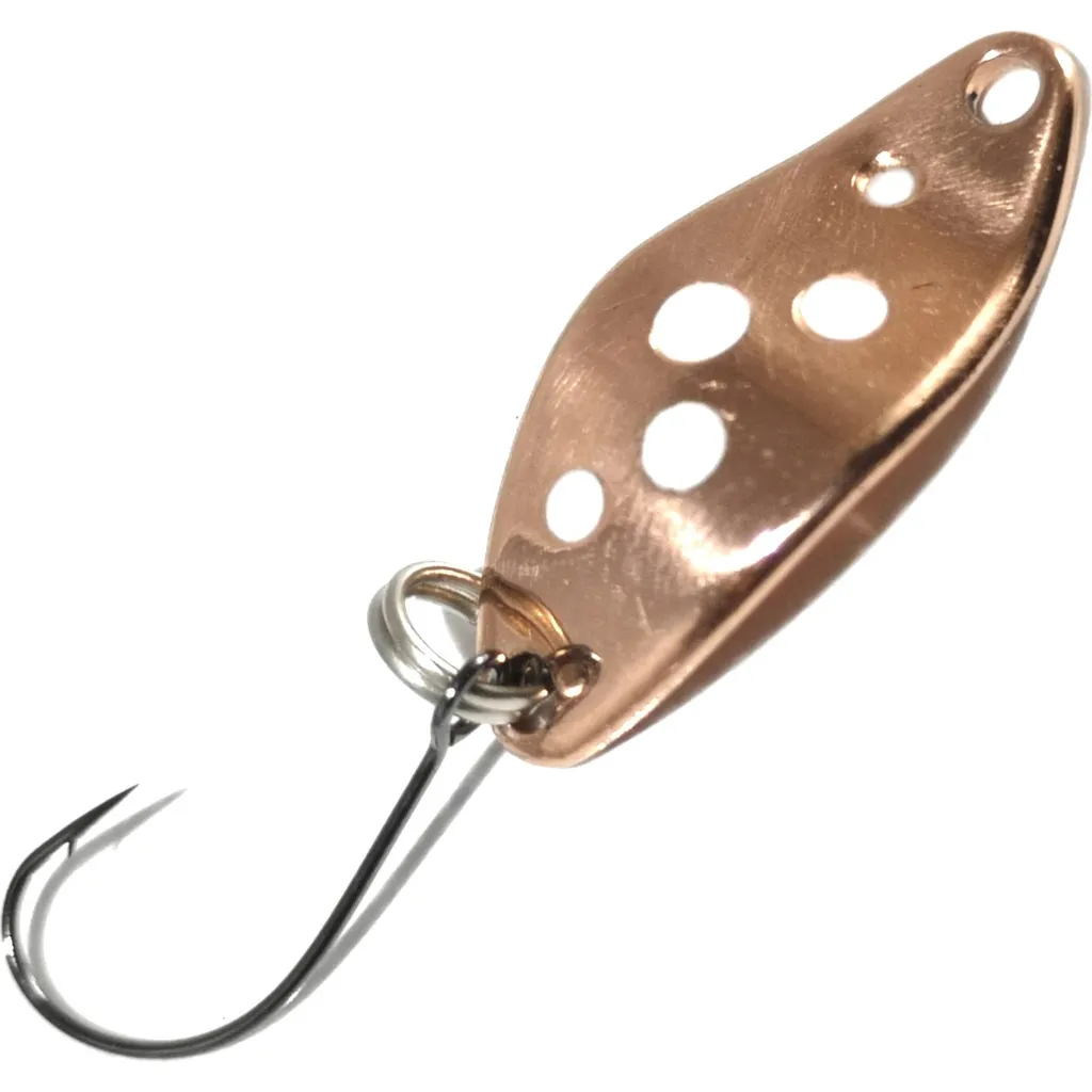 Troutwerk Spoon 1.5g 2.3cm Kupfer Weiße Punkte