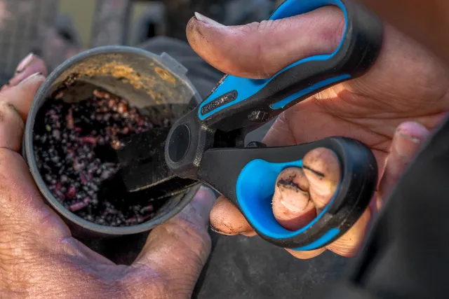 Preston Wurmschere Doppelklinge Edelstahl