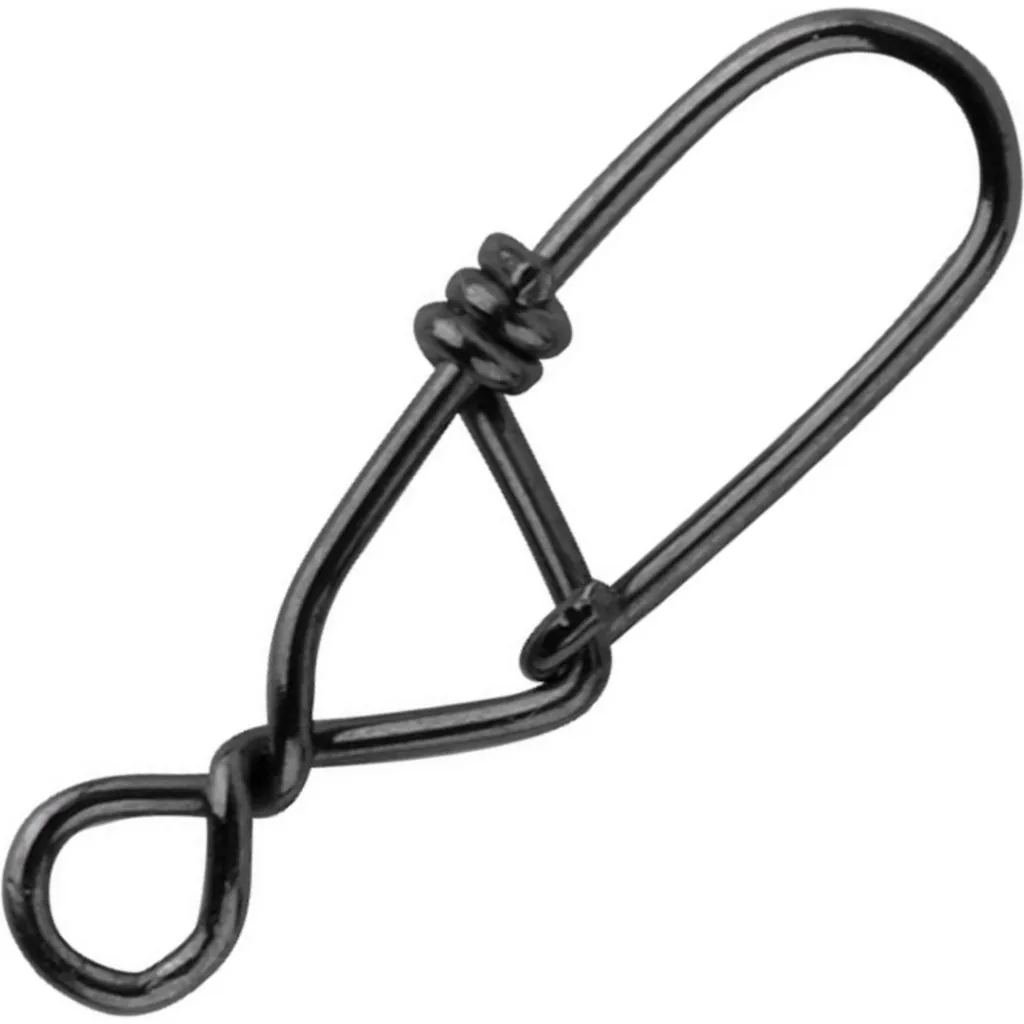 Spro Matt Black Snagless Snap #4/40kg/15pc