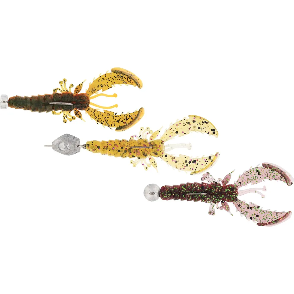 Westin CreCraw Slim R 'N R Gummifische Clear Water Mix 22 5.5cm 1-3.5g 3pc