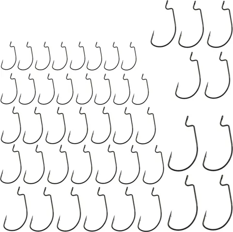 Predax Wide Gap Offset Hooks 45 #2-#5/0