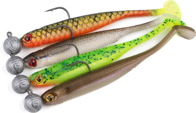 Fox Rage Mini Tiddler Weiche Köder 4pc 8cm 5g