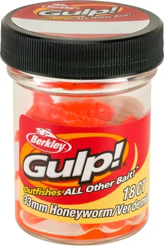 Berkley Gulp!® Honey Worm 3.3cm 65g Orange