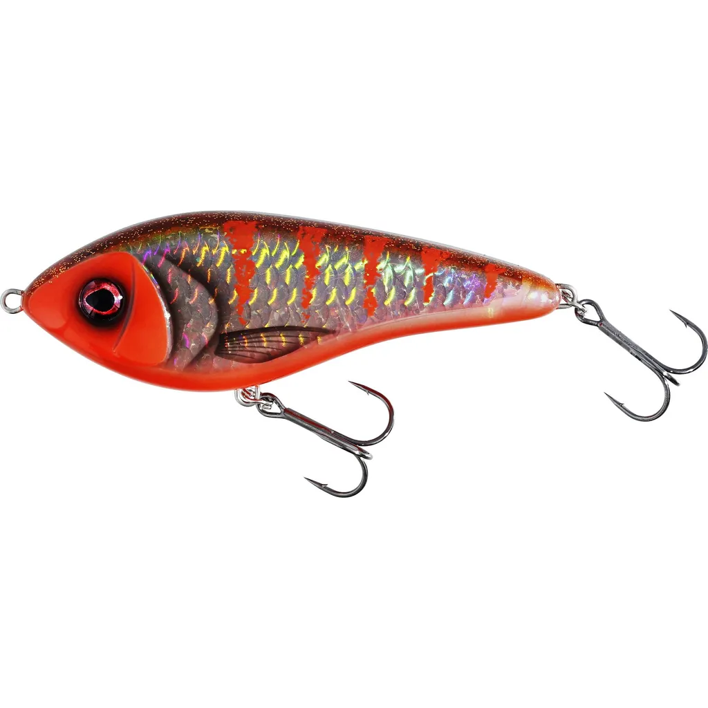 Westin Swim Glidebait Jerkbait 12cm 53g Suspending 3D ROCKY RED
