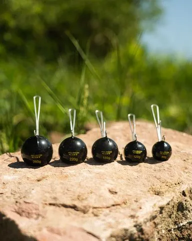 Black Cat Cat Ball Dead or Alive System 10cm 80g Black Stainless Steel