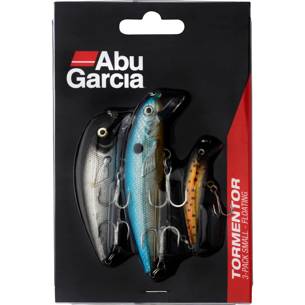 Abu Garcia Tormentor 3-Pack Small Wobbler Assorted