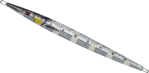 Savage Gear 3D Needle Jig 15cm 40g Glow Zebra