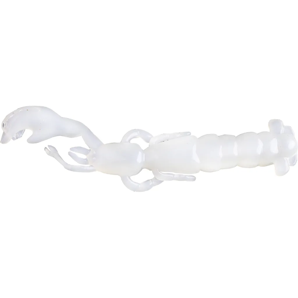 Berkley Gulp! Saltwater Salty Nipper Gummikrebse 9cm Translucent White