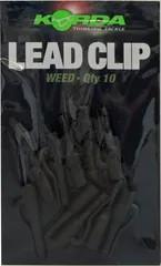 Korda Safe Zone Lead Clips 10pc Weed