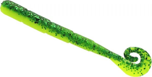 Westin Ned Worm Curltail 5cm 0.5g Floating Fireflash