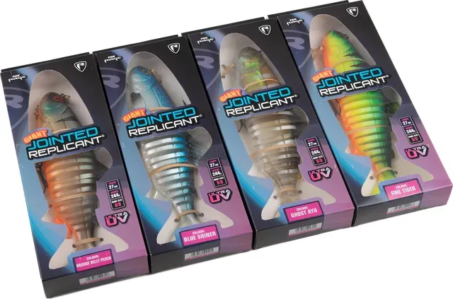 Fox Rage Jointed Replicant 27cm 241g Fire Tiger UV