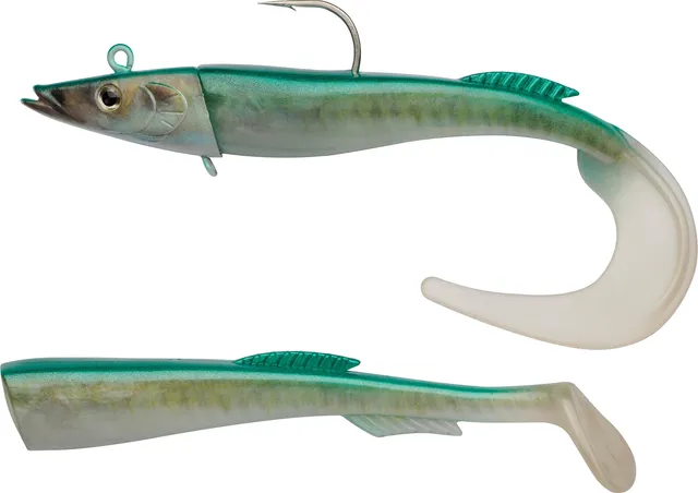 Berkley Power Sandeel Sea Fishing Lures 21cm 130g Metallic Blue