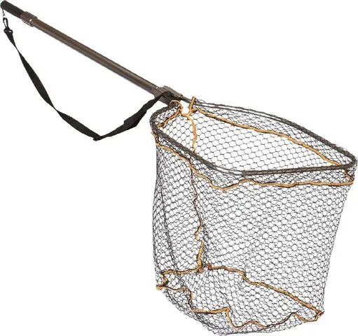 Savage Gear Full Frame Rubber Mesh Landing Net 50x65cm 220cm