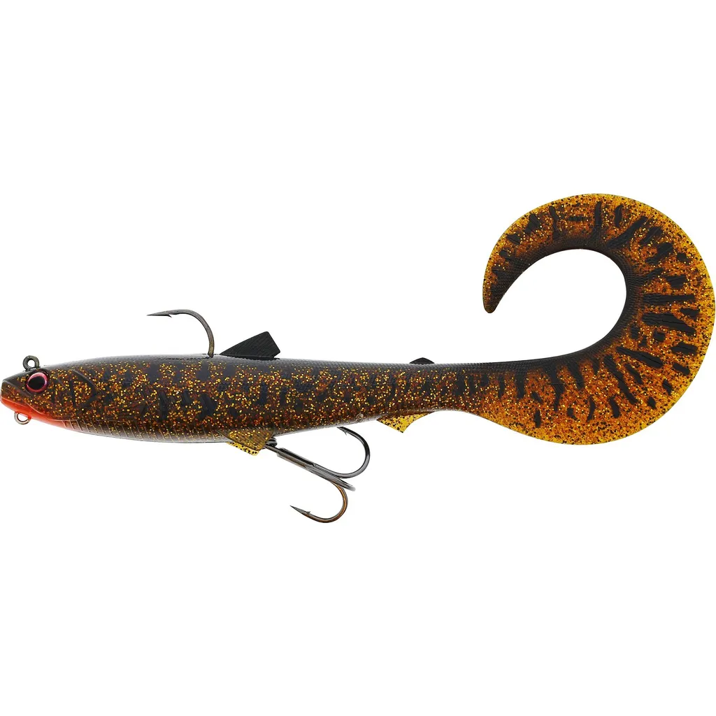 Westin BullTeez Curltail R2F Swimbait 16cm 35g Motoroil Burbot