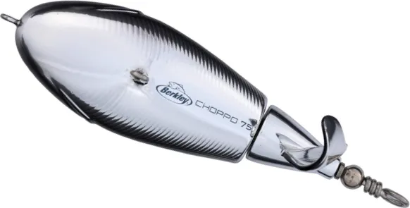 Berkley Choppo Oberflächenköder 75 14g Black Chrome