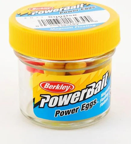 Berkley PowerBait Power Eggs Floating Magnum 0.5g 14cm 40pc Sunrise