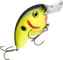 Strike King Pro-Model Series 4S Crankbait 11cm 0.6–1.5m 15.9g Black Back Chartreuse