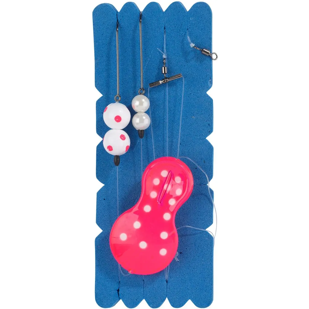 Balzer Inline Plattfisch Blinker System Fertigmontage #1 60g Pink/Weiß