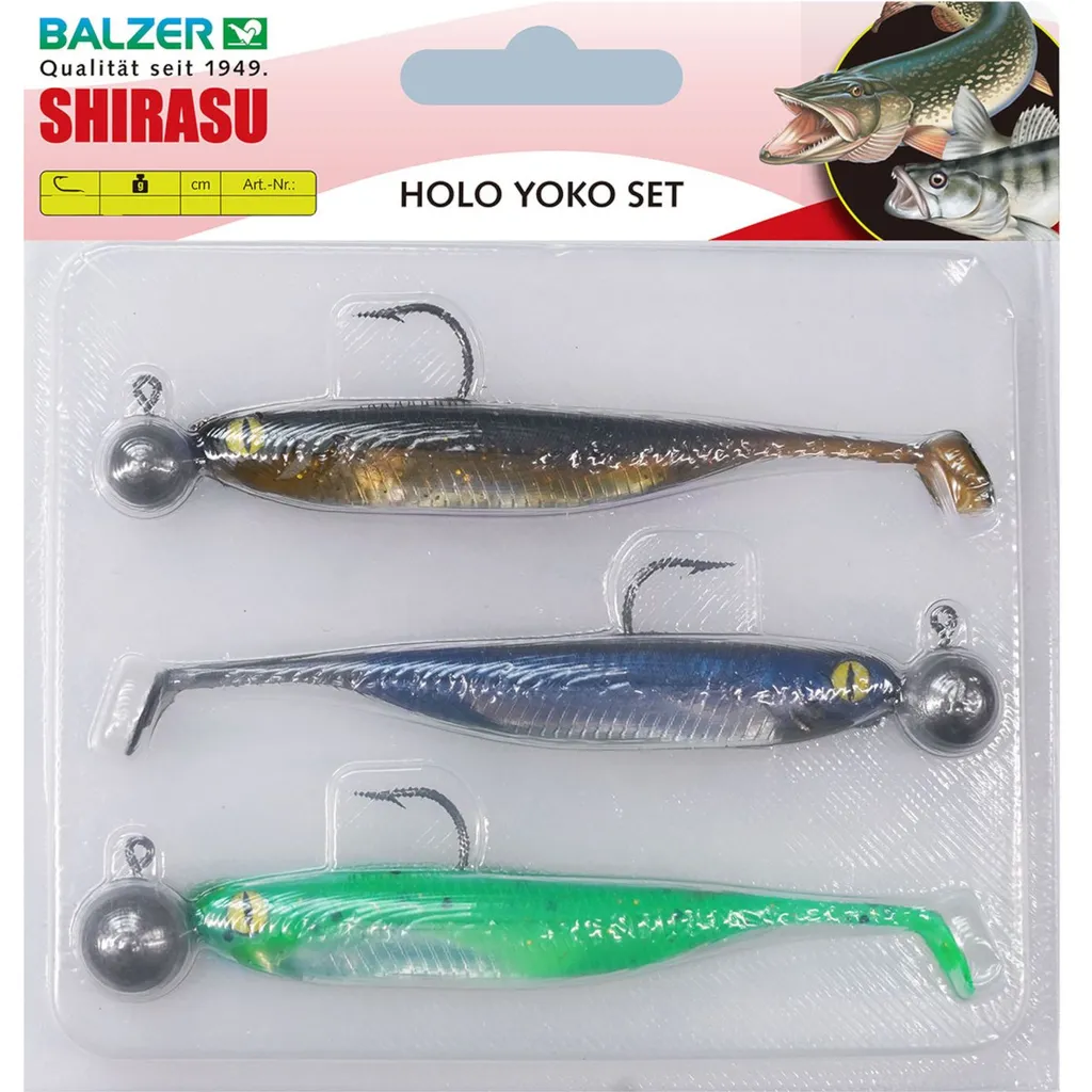 Balzer Holo Yoko Set Köderset 105660 8cm 5-10g